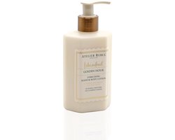 Atelier Rebul Istanbul Golden Hour - Hand & Body Lotion (250ml) - Natuurlijk - Oriëntaalse & Gourmand Geur - Hydraterend - Voor Alle Huidtypes