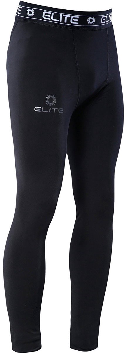 Elite Sport Compression Legging Keeperbroek Heren - Zwart | Maat: S