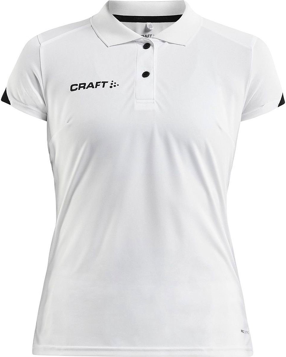 960x1200.jpg Craft Pro Control Impact Polo Dames - Wit | Maat: M - Afbeelding 1