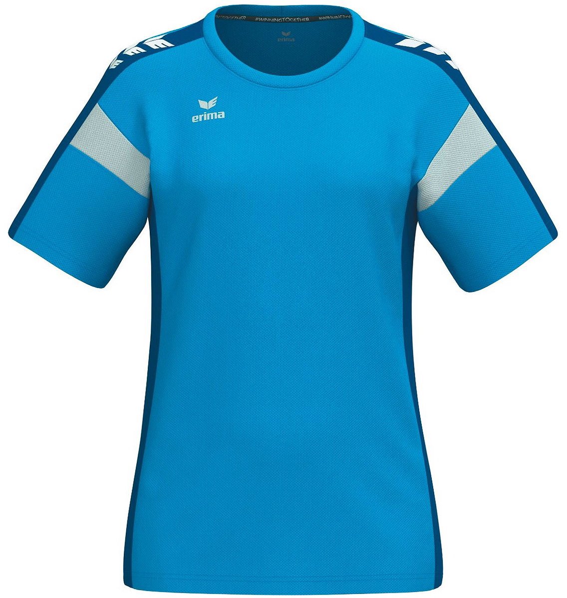 Erima Celebrate 125 T-Shirt Dames - Curaçao / New Royal | Maat: 40