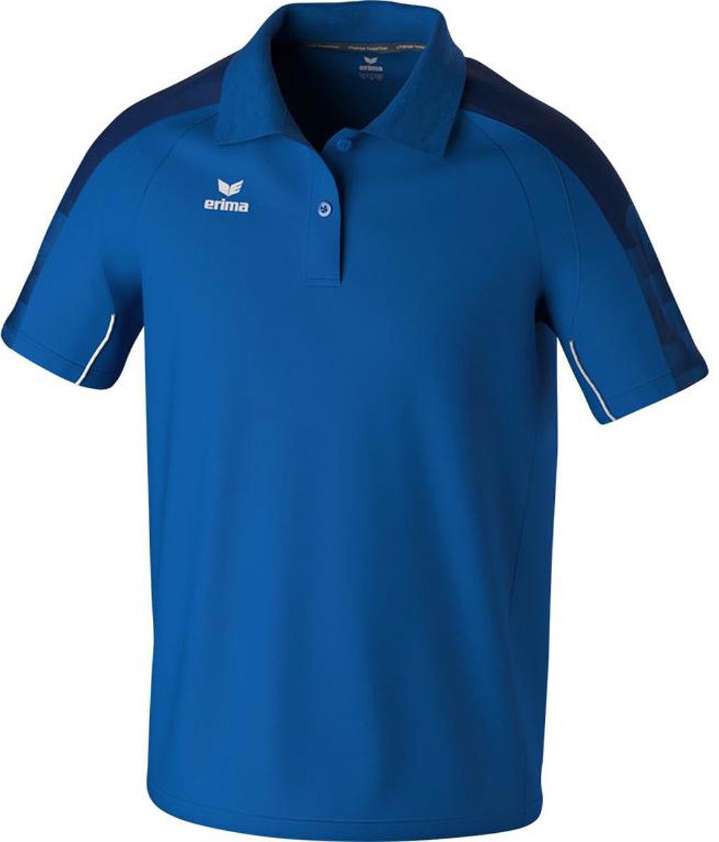 Erima Evo Star Polo Heren - Royal / Marine | Maat: XXXL