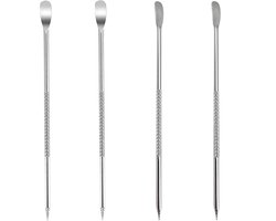 Roestvrijstalen latte art-pen - Accessoires voor cappuccino- en espresso-machines, gereedschap voor latte art, 4-delige set