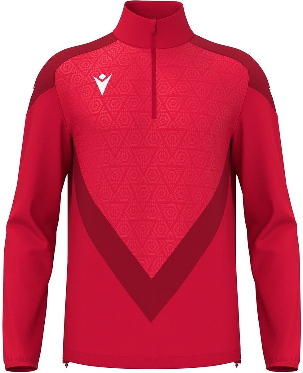 Macron Thunder Anduin Ziptop Heren - Rood | Maat: L
