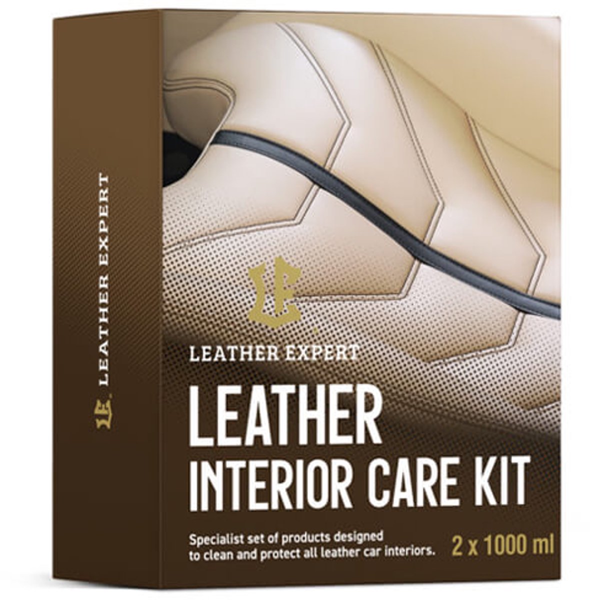 LEATHER EXPERT LEATHER INTERIOR CARE LEDER INTERIEUR VERZORGING KIT