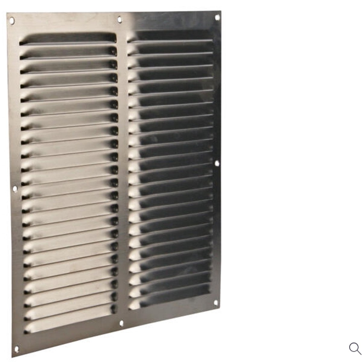 Renson schoepenrooster 300x300 mm inox