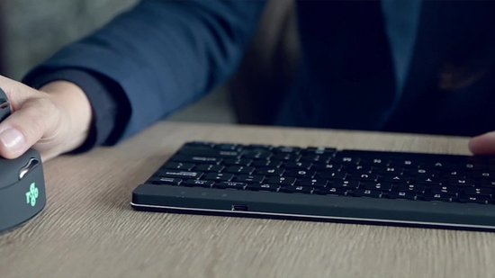 R-Go HE - Ergonomische Verticale Muis - Bluetooth - Break Software - Rechtshandig - Draadloos - Zwart