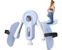 MERACH Bekkenbodemtrainer vrouw - dijbeentrainer, beentrainer - postnataal herstel - Compact - draagbaar - Voor mannen en vrouwen - blauw