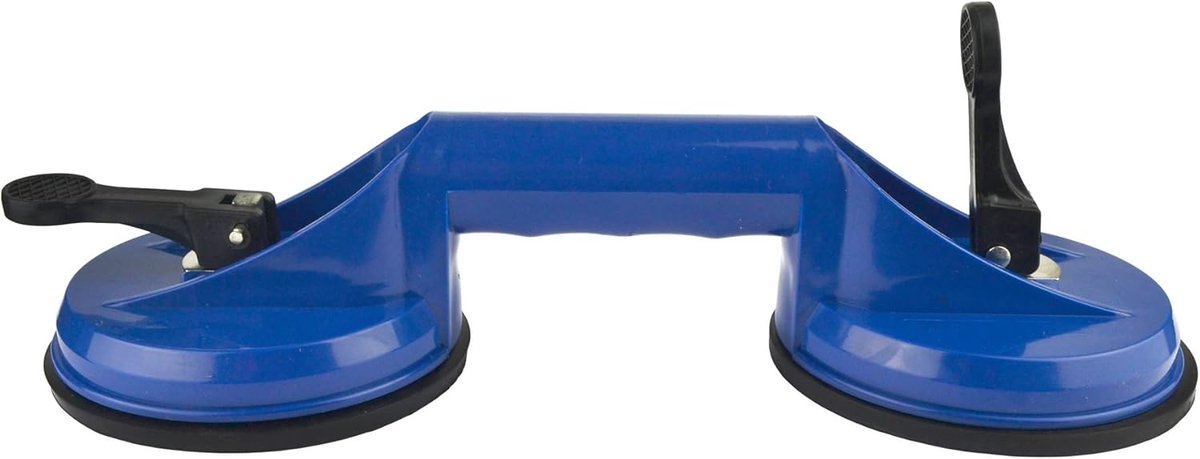 Dubbele Zuignap - Glaslifter Deuktrekker - Platen Verplaatsen - Hoge Hefcapaciteit - 115mm Zuignappen