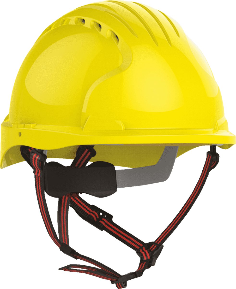 JSP EVO 5 DualSwitch klimhelm Geel