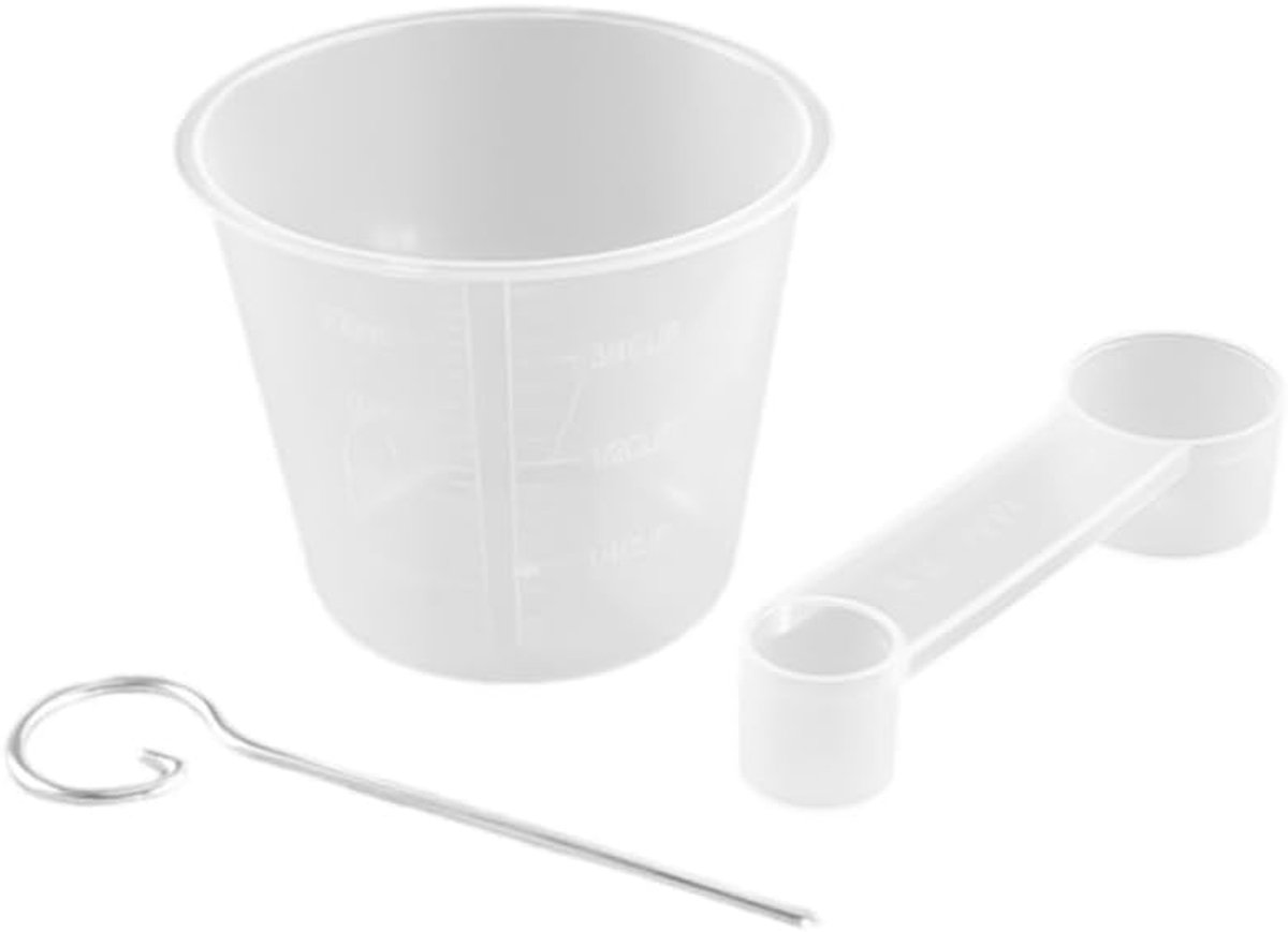 Bakbenodigdheden Set - Maatbeker Lepel - Brood Maken - Vaatwasmachinebestendig - 9 cm
