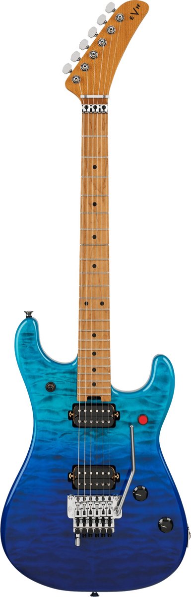 EVH 5150 Deluxe QM BM Pacific Drift - Elektrische gitaar