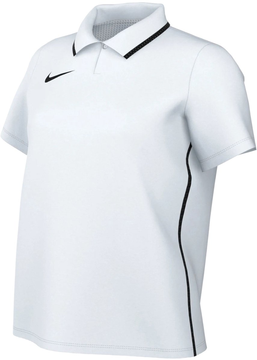 Nike Team T-shirt Dames Dri-FIT Park 26 Poloshirt Wit - Maat L