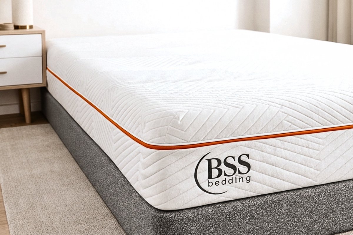 BSS Bedding Elite - Matras - 140x200 - 22 cm Dik - 7 Zone Memory Foam