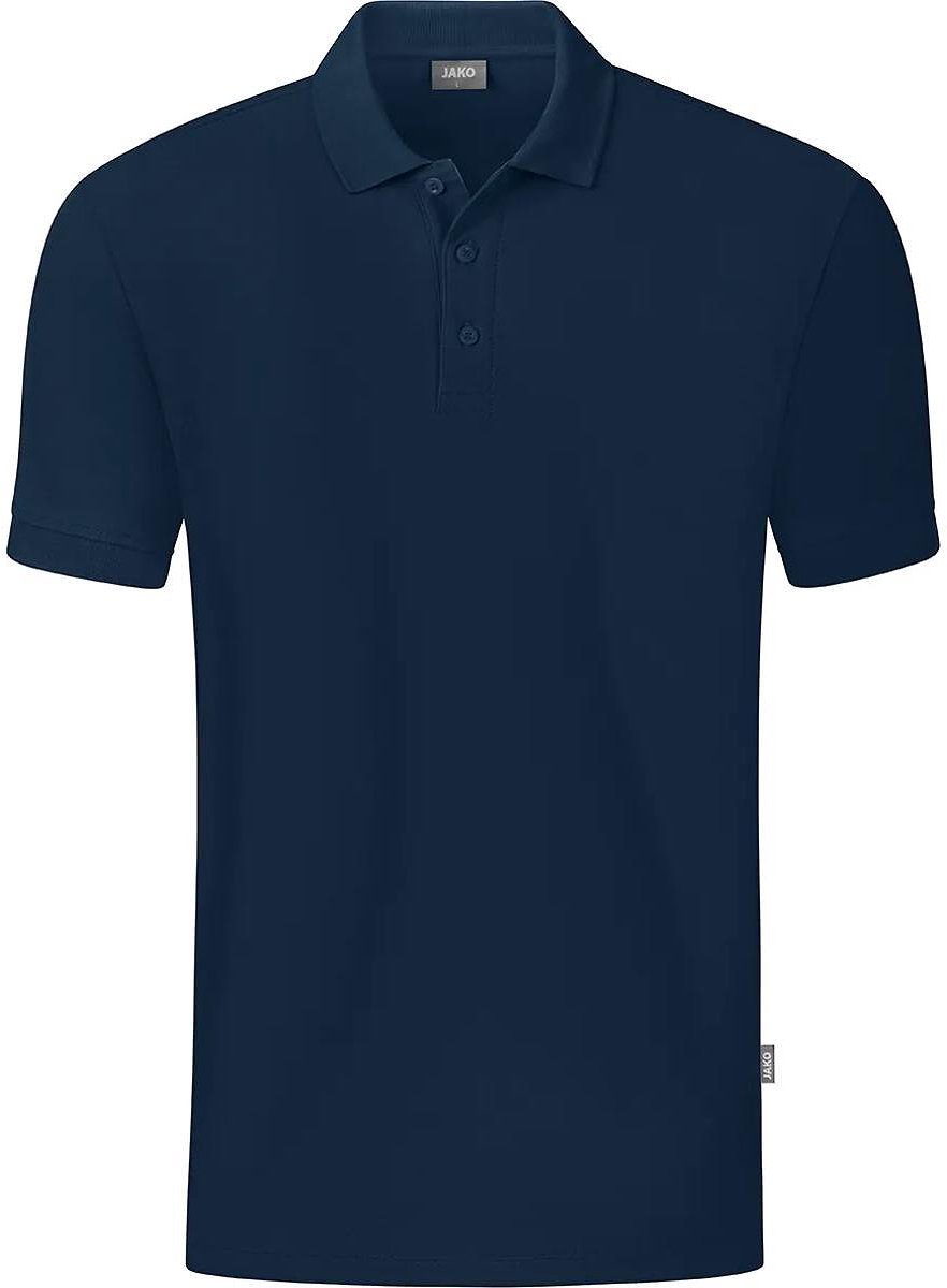Jako Organic Polo Heren - Marine | Maat: 4XL