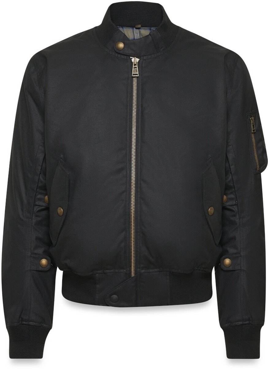 Belstaff Brecon Zwarte Gewaxte Jas - Jas