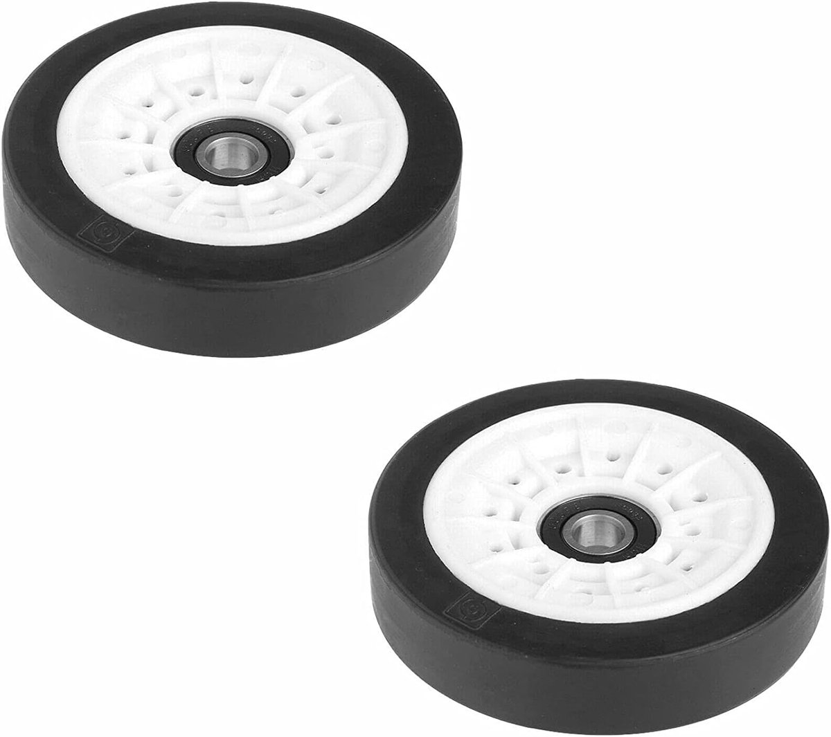 Droger Trommel Wielen Poelie Rollers Droger Reparatie Set van twee 15.8 x 13.1 cm