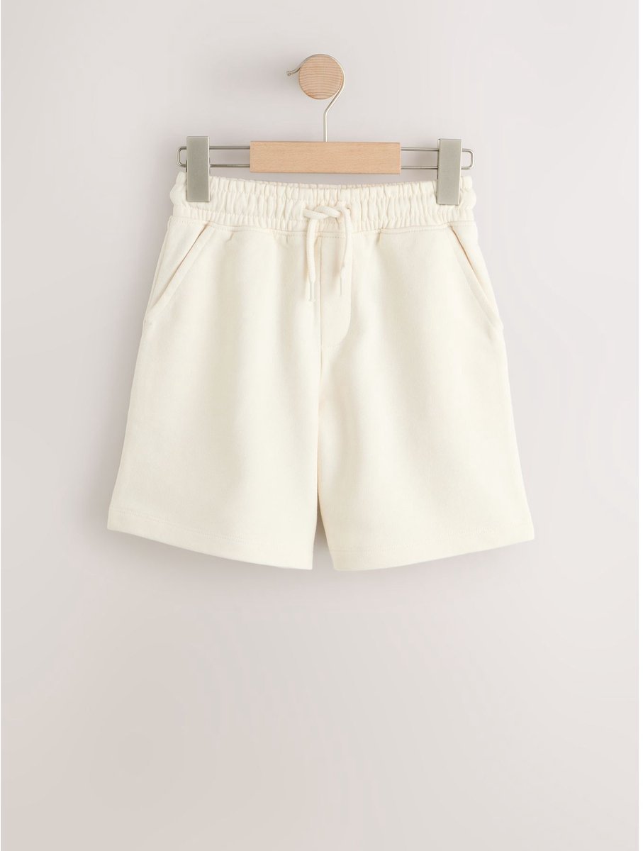 Next - Jongens - Basic short met sportieve pasvorm - Crème