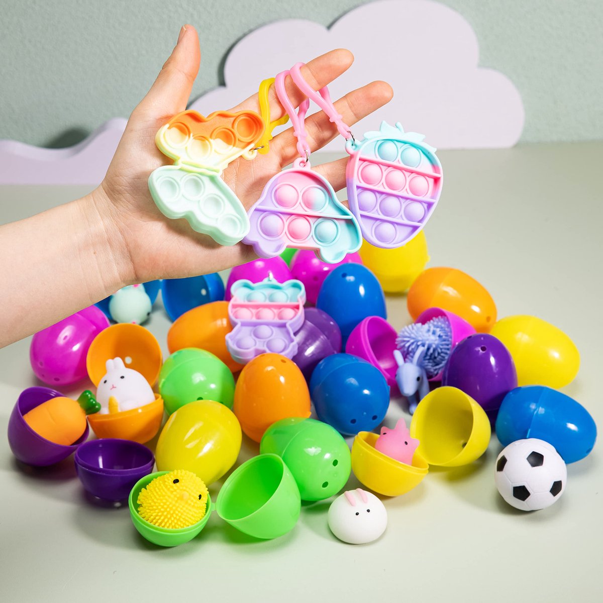 Pop fidget-armbanden, 25 stuks