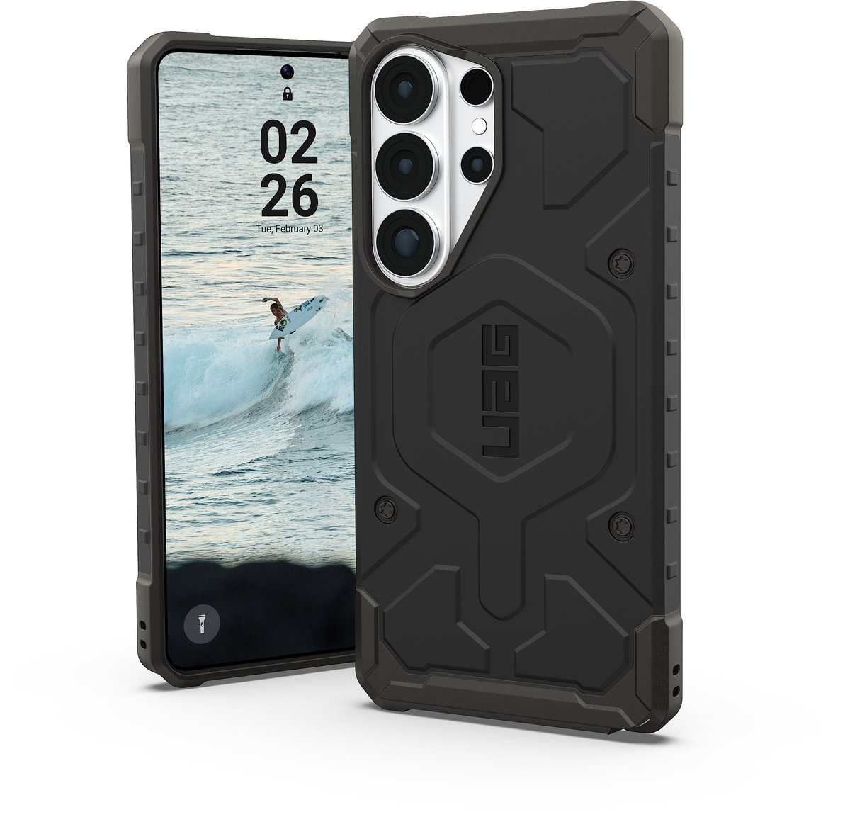UAG Pathfinder Backcover geschikt voor MagSafe geschikt voor Samsung Galaxy S26 Ultra - Black