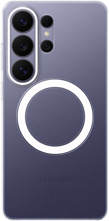 Samsung Galaxy S26 Ultra Hoesje Transparant Magnet Cover Hard Slim Met Magneet Bescherming