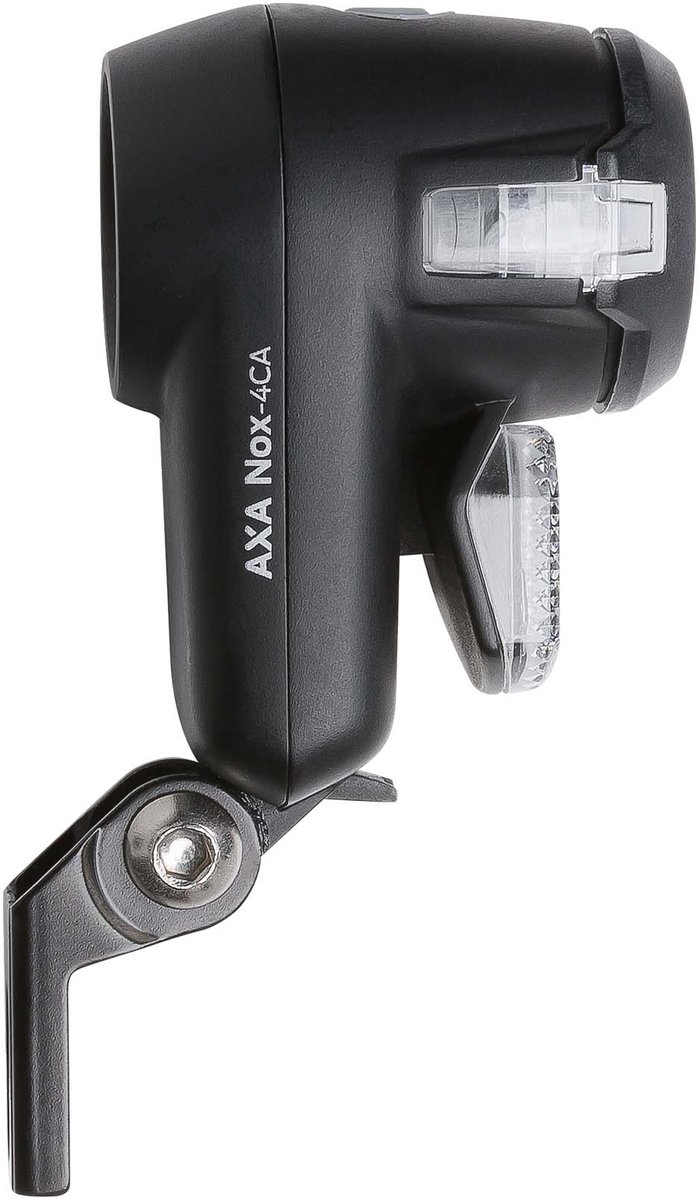 AXA Nox City Fietsverlichting - LED Fietslampjes Voorlicht op Batterijen - Waterdicht - Fietslicht met Reflector en Zijzicht - Geschikt voor Stadsfiets van AXA — afbeelding 2