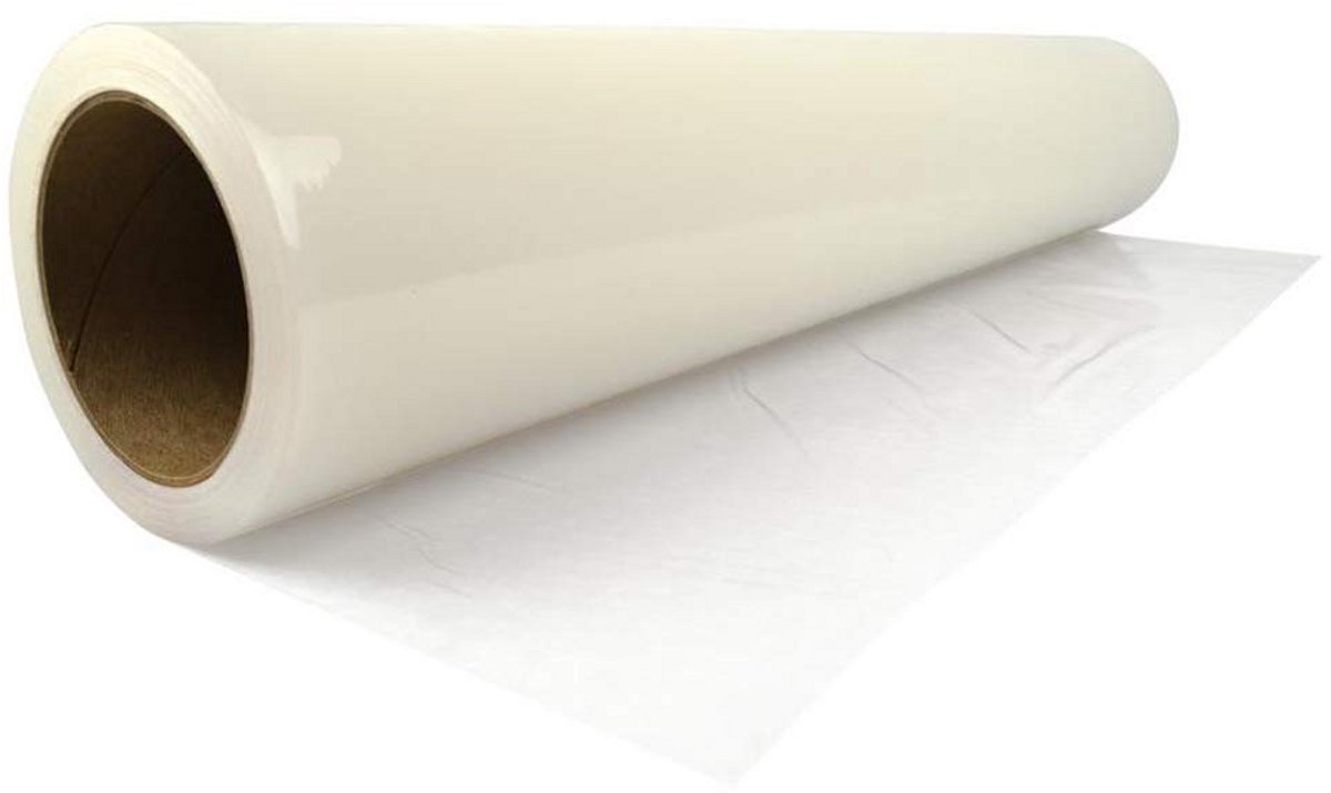 Zelfklevende Tapijtbeschermfilm - 61 x 6100 cm - XXL Rol met Punctiebestendige Polyurethaan Folie