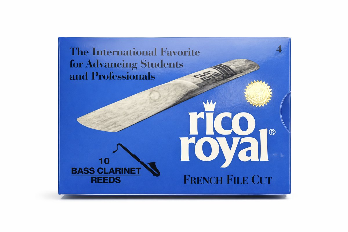 Rico Royal Bas Klarinet Sterkte 4 French File Cut