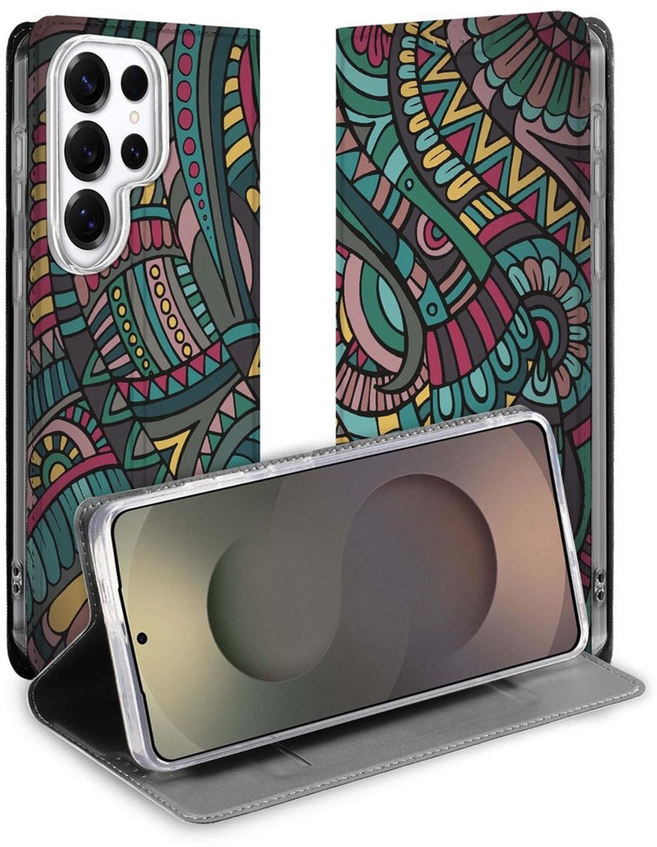 Samsung Galaxy S26 Ultra Book Case Aztec