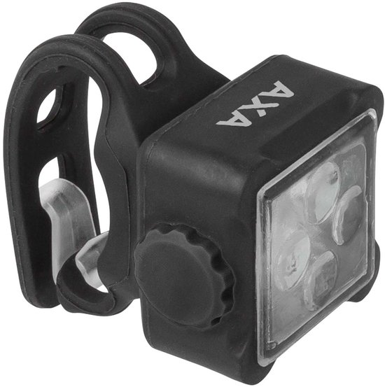 AXA Niteline 44R Fietsverlichting Set - LED Voorlicht & Achterlicht - USB Oplaadbaar - 450 m Zichtbaarheid - 4 Lichtstanden - Compact Design van AXA — afbeelding 3
