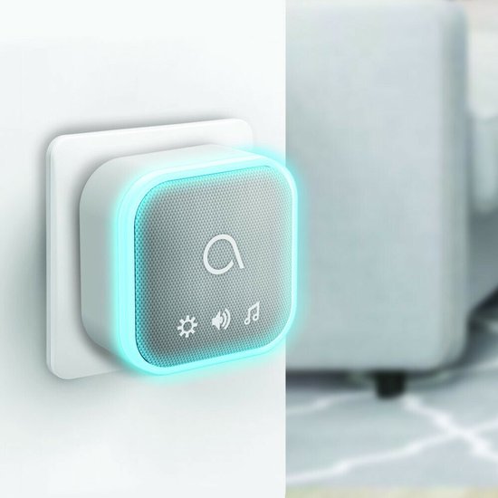Avidsen 102512-5 Sona-T Plug-In draadloze deurbel met 5 ontvangers voor stopcontact — afbeelding 3
