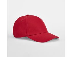 EarthAware® Clas. Org. Cotton 5 Panel Cap - Classic Red - One Size