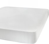 Drap- housse protège-matelas imperméable UNIFICATO 160x200cm - tissu éponge 100% coton - blanc