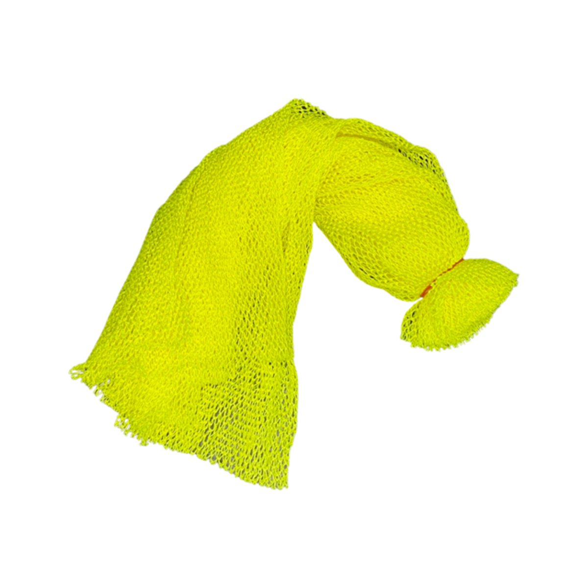 Afrikaanse netspons neon geel /African net sponge neon yellow / Ghanaian net sponge Sapo scrub / Traditionele Ghanese scrub spons