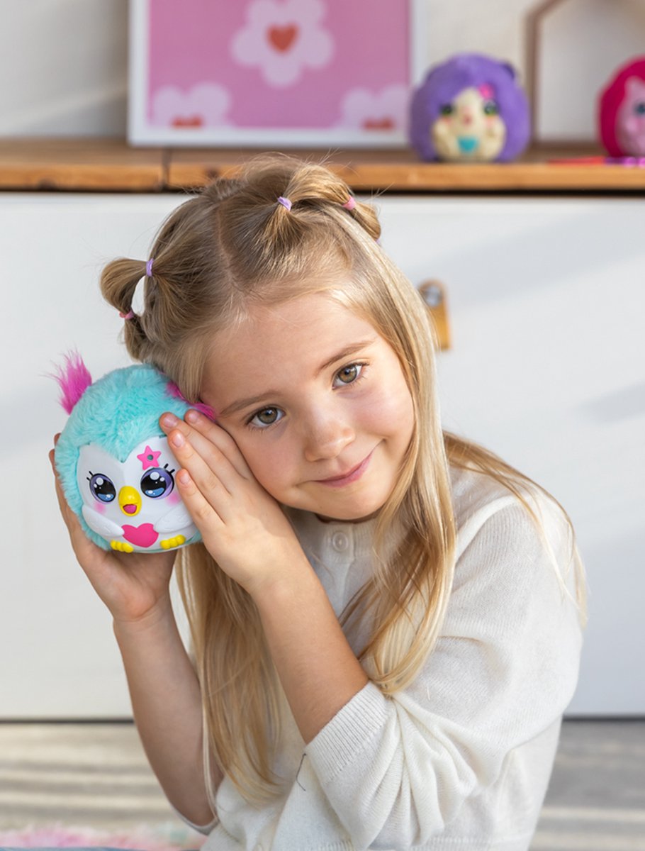 Jumbo - Funtasy Family - Kiss-meez Uil - Interactieve knuffel - Plush - Vanaf 3 jaar — afbeelding 3