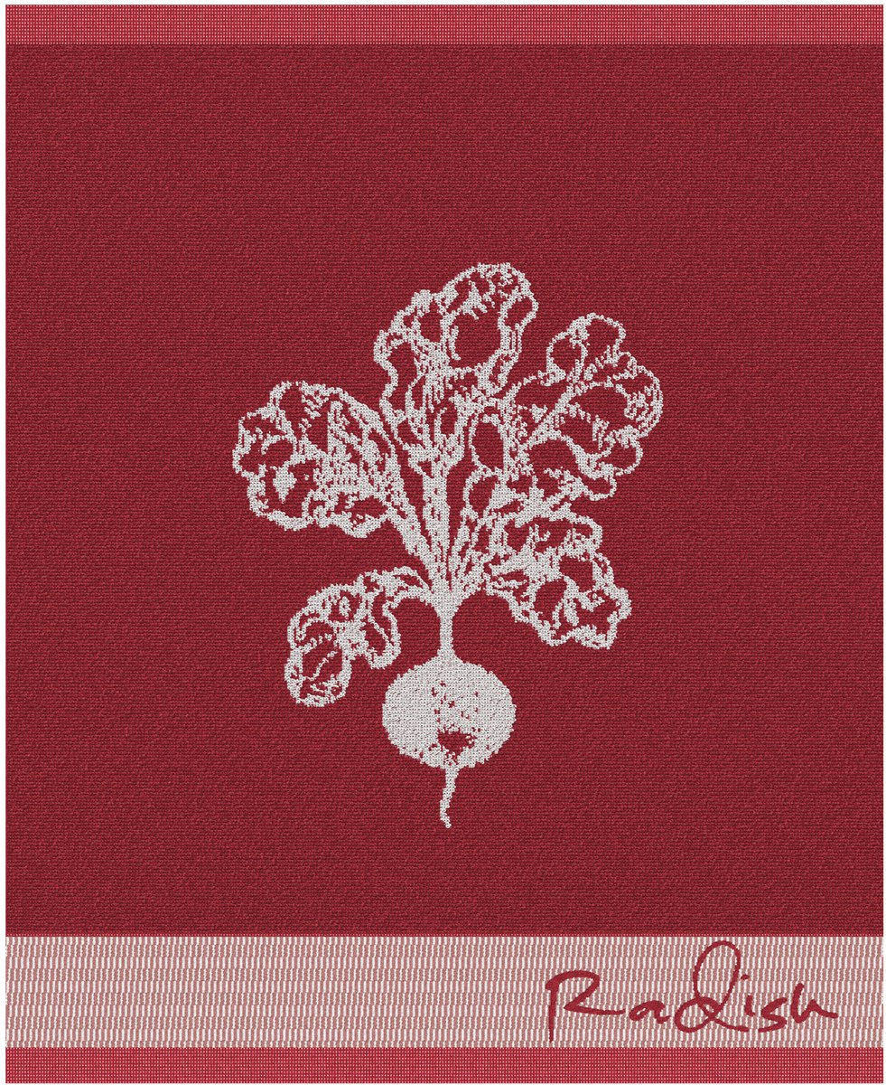 DDDDD Radish - Keukendoek - Red - 6 stuks
