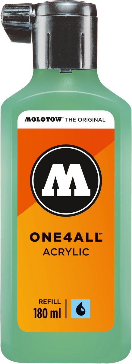 Molotow ONE4ALL™ - 180ml Calypso Middel navul Inkt op acrylbasis