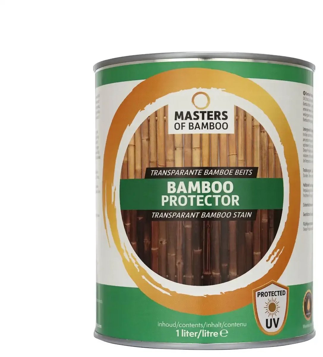 Masters of Bamboo® Bamboe Protector 1L - Transparant Bamboe onderhoudsmiddel - Bamboe beits
