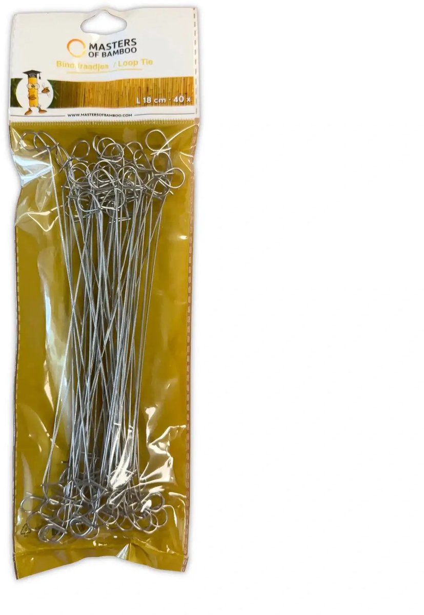 Masters of Bamboo® Binddraadjes - 18 cm