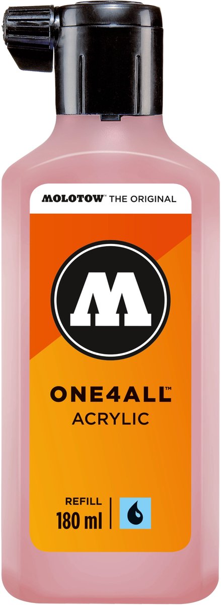 Molotow ONE4ALL™ - 180ml beige pastel navul Inkt op acrylbasis