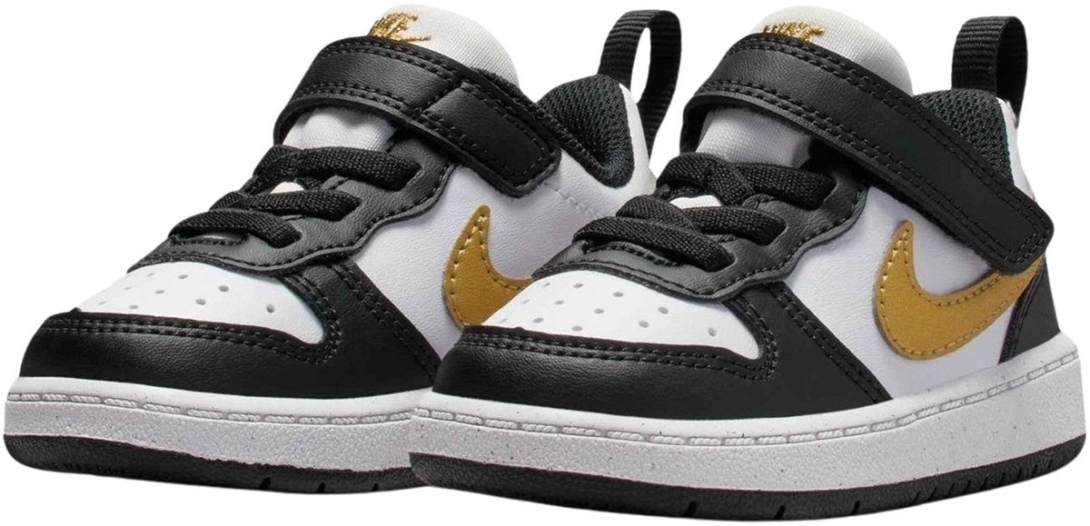 Nike Court Borough Kinder Sneakers Dv5458-008 Kleur Zwart