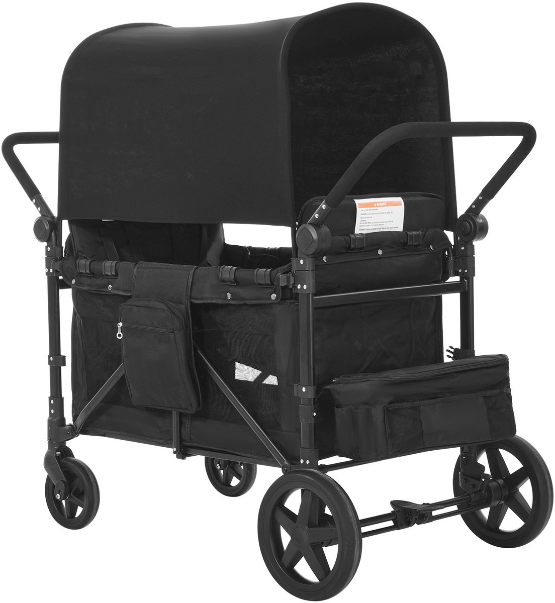 Shanghaimuxin Opvouwbare Kinderwagen voor 4 Kinderen met Verstelbare Handgreep - Shanghaimuxinmuyeyouxiangongsi - €288,99