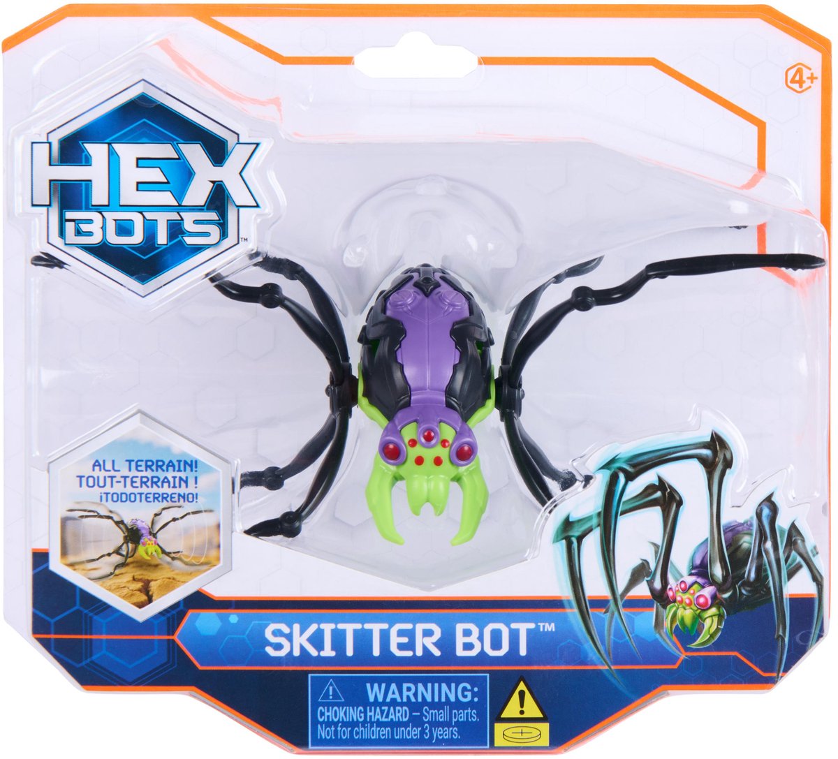 Spin Master robotspin speelgoed Hexbots Skitter Bot Spider.