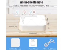 eWeLink ZigBee 3.0 Smart Gateway Hub – Bedien je slimme huis via één centraal punt