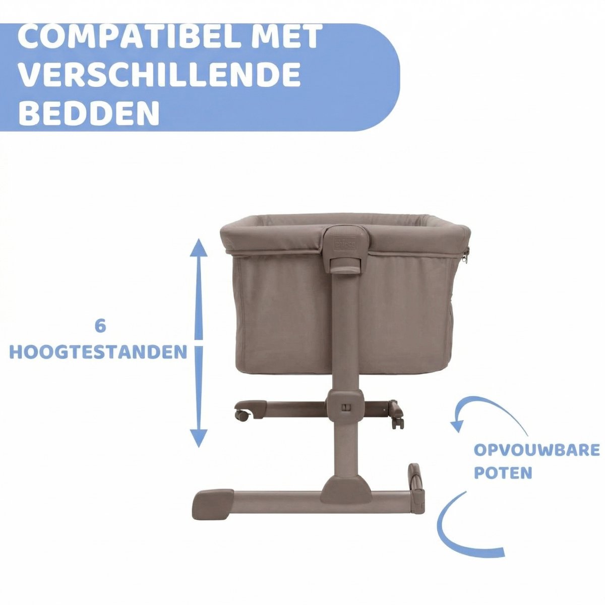 Chicco Next2Me Essential Co-Sleeper - Dove – foto 4
