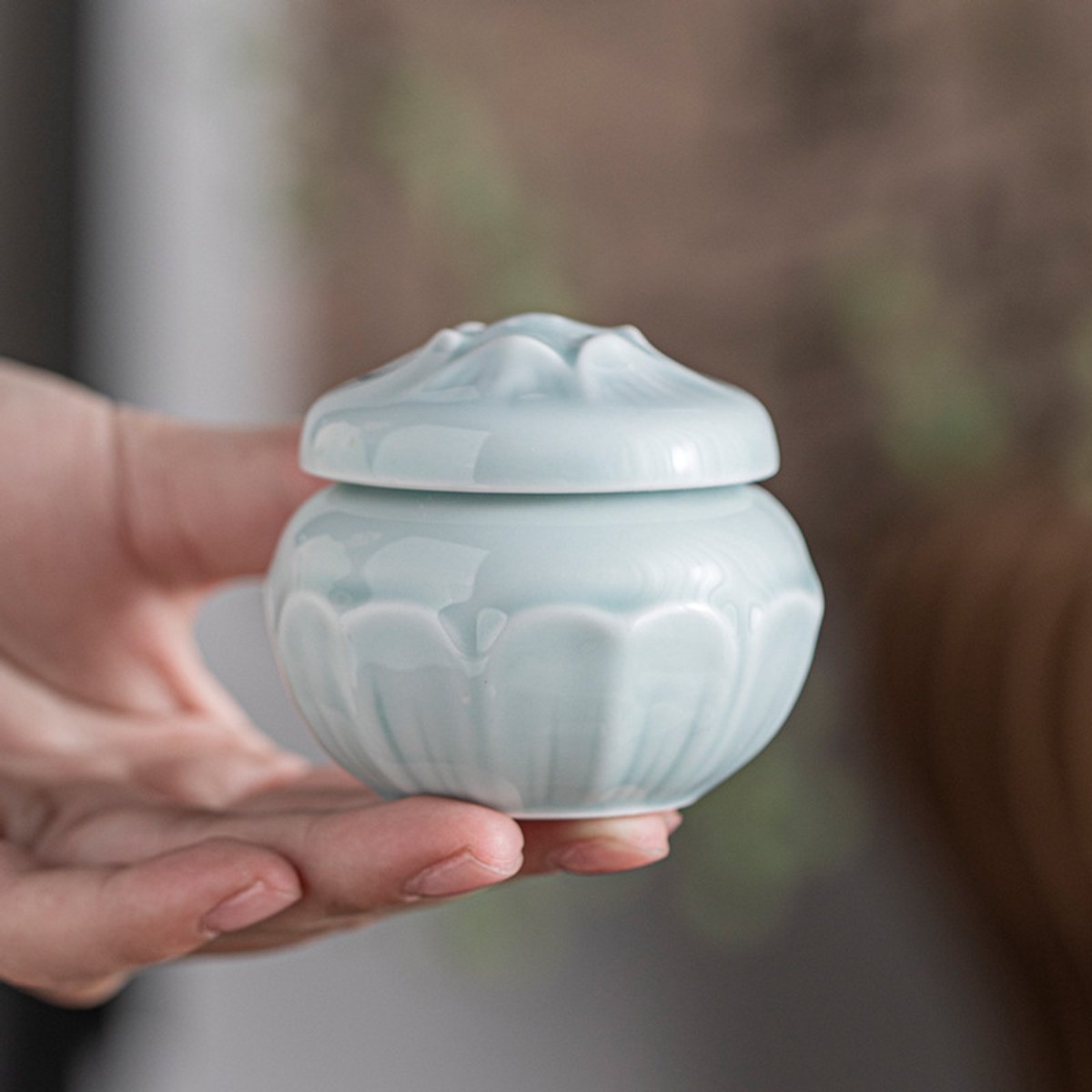 Small mini keramische pot - Opslag afdichtende pot - 230ml - Keramiek - Mini Urn Keramiek