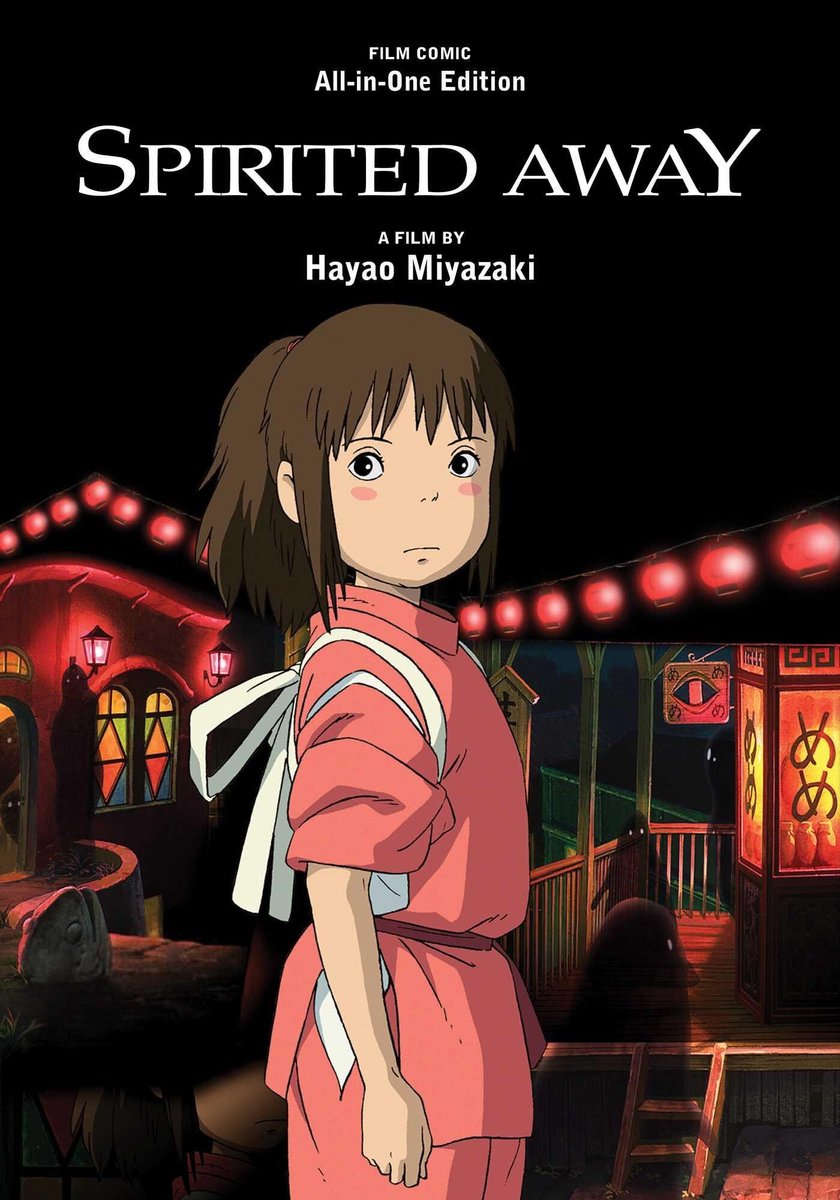 Omslag van Spirited Away Film Comics- Spirited Away Film Comic: All-in-One Edition