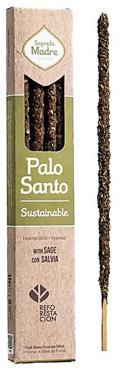 Sagrada Madre Natuurlijke wierook Palo Santo & Witte salie