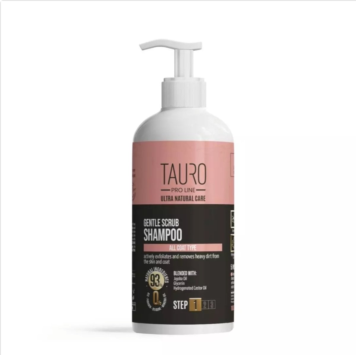 Tauro Pro Line- Gentle scrub shampoo - hondenshampoo - natuurlijke shampoo