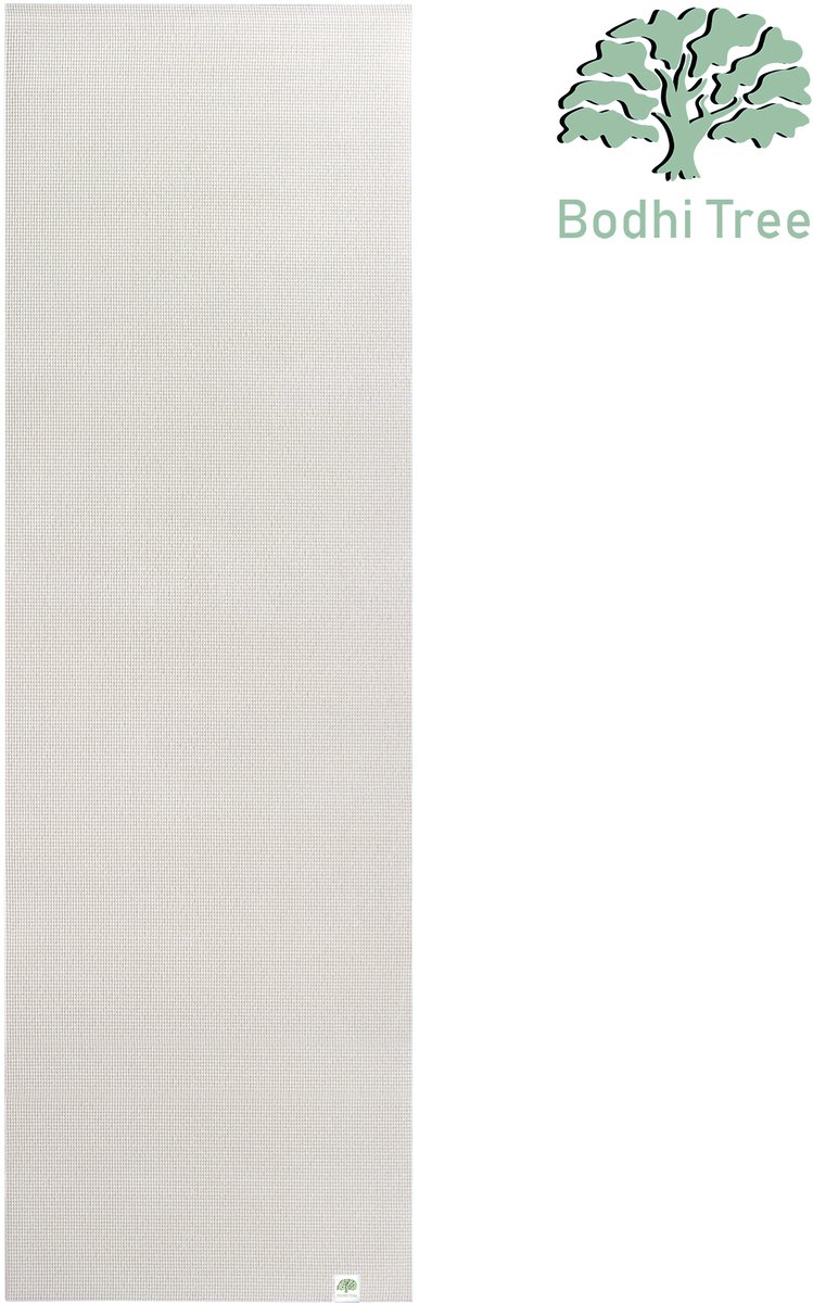 Bodhi Tree Yogamat 6 mm (183 × 61 cm) - Extra dik & antislip - Inclusief draagriem - Zand thumbnail 3