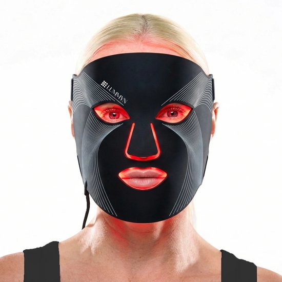 LUMMYN Pro – LED Gezichtsmasker – Roodlicht Therapie voor Huidverbetering – Skincare - Anti-Aging & Acne – 7 Lichtstanden incl. Rood, Blauw & NIR (2026)